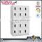 15 doors metal square small storage key lockers for sale