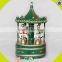 wholesale baby wooden toy carousel music box christmas gift kids wooden toy carousel music box W07B009C