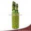 Flower Pattern Printing Non Stick Coating Kitchen Knife Set with ABS Handle