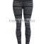 Sexy highwaist lady's fitness printed yoga legging pants, yoga wear