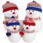 snowman head decoration christmas kids big plush snowman head
