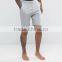 High Quality New Design Custom Drawstring Waist Black Piping Cotton Viscose Breathable Jersey Grey Men's Running Fashion SHorts