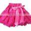 Birthday party chiffion baby fluffy Girls pettiskirt tutu