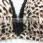 Leopard grain fashion spandex bra sexy bra underwear custom bra manufacture