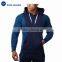 Custom Your Own Design Full Zip Hoodie Mens Contrast Stitching Hoodie Gym Wear Hoodie Men