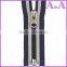 #7 Nylon zipper open-end with auto-lock normal slider