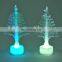 Hot New Products for 2015 Mini Christmas LED tree color changing