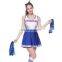 School Girl Uniform Costume Cosplay Sexy Cheer Leader Sport Fancy Dress