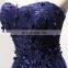 A16LL0015 Sweetheart Royal Blue Plus Size Evening Dress Full-length Used Evening Gowns