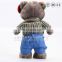 2015 hot promotional items blue bear plush toy