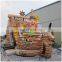 2017 Aier giant inflatable pirate ship slide/inflatable slide for kids and adult/inflatable slide for sale