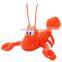 Mini stuffed lobster soft sea animal plush shrimp toy
