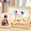 Funia wooden large custom size picture photo fream