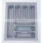 Stainless steel korean cutlery,white handle