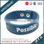2D Design Soft PVC Wristband Bracelet