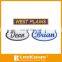 Brand Name Logo Sew on Fabric Embroidery Patch Design