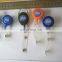 retractable roller clips for badge id card