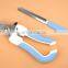 Curved Handle  Pet Nail Clippers Cat Dog Nail Clippers With File Pet Cleaning Supplies