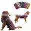 Waterproof Dog Clothes Warm Winter Pet Jacket Plaid Pet Clothing Coat