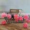 For Valentine's Day Wedding Decorative String Light Rose Battery Operated 10 LED Warm White Flower String Light
