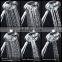 Round High pressure Chrome finish 6 spray settings handheld shower head