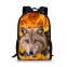 Fashionable Personalized Animal Design Custom Printing Logo School Students Create Backpack