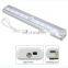 2W USB charging rechargeable motion sensor led wardrobe rail light