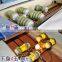 Korea spine jade stone roller massage bed
