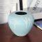 Creative Classical Hand Made Blue Jingdezhen Ceramic Plant Vase Suit For Bedroom Decor