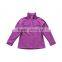 Polar fleece waterproof jacket for women