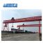 Truss Type Double Beam Rail Traveling Gantry Crane with Electric Winch for Concrete Construction