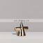 geometric ornament gold living room table modern luxury home accessories decor