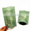 Custom Matcha Green Aluminum Foil Stand Up Pouch 16oz Pet Dog Food Packing Bag With Window