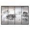 Aluminum alloy bedroom wardrobe kitchen narrow frame sliding door design