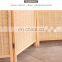 4 panel Tall-Extra Wide Bamboo Room Divider 4 Panel Folding Privacy Screen Wall Divider Room Partitions