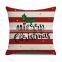 Factory Supply Red Wholesale New Year Gift Decorative Merry Pillow Case Christmas