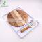 Acacia Pizza Cutting Board and Pizza Cutter Set Round Wooden Chopping Board Pizza Peel