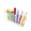 4 Slot Clear Acrylic Dry Erase Board Marker and Eraser Holder Tray Rack