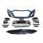 RS4 STYLE New Body Kit Front Bumper with Grill FOR AUDI A4 2021