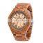 UWOOD 1001 New Arrival Walnut Wooden Clock For Men Women Quartz Movement Analog Wristwatch Bamboo Watch