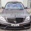 RD Brilliant Quality PD Style Carbon Fiber Bonnet Engine Hood For Mercedes BENZ W221