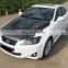 Runde Carbon Fiber Or Resin Material Transparent Hood For 2006-2012 Lexus IS250 Modified IS300C Style Engine Bonnet Hood