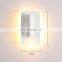 Nordic LED Wall Lamp With Switch 3W 6W Backlight Bedroom Bedside Rotation Indoor Sconce LED Wall Light