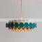 Nordic Simple Creative LED Pendant Light Metal Living Room Chandelier Modern LED Iron Art Ceiling Lamps