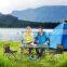 Outdoor camping folding table and chairs set easy carry camping table chair 5in1 for garden beach