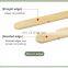 YADA Hot Selling 114mm Popsicle Sticks Straight Edge Wooden Ice Cream Sticks Lolly Stick Hot Stamped Logo
