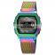 Support small order custom logo Skmei 1806 fashion luxury mesh strap 30m waterproof stainless steel digital men watch