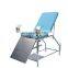 HC-M015 Hot Sale Clinic stainless steel Obstetric bed Gynecology Patient Examination Bed