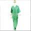 Chinese collar disposable hospital doctor nurse sample design medical scrub suit for men women