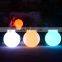 floating pool lights balls /Solar Powered 16 inch 16 Colors RGB LED Orb Color-changing LED ball Light
